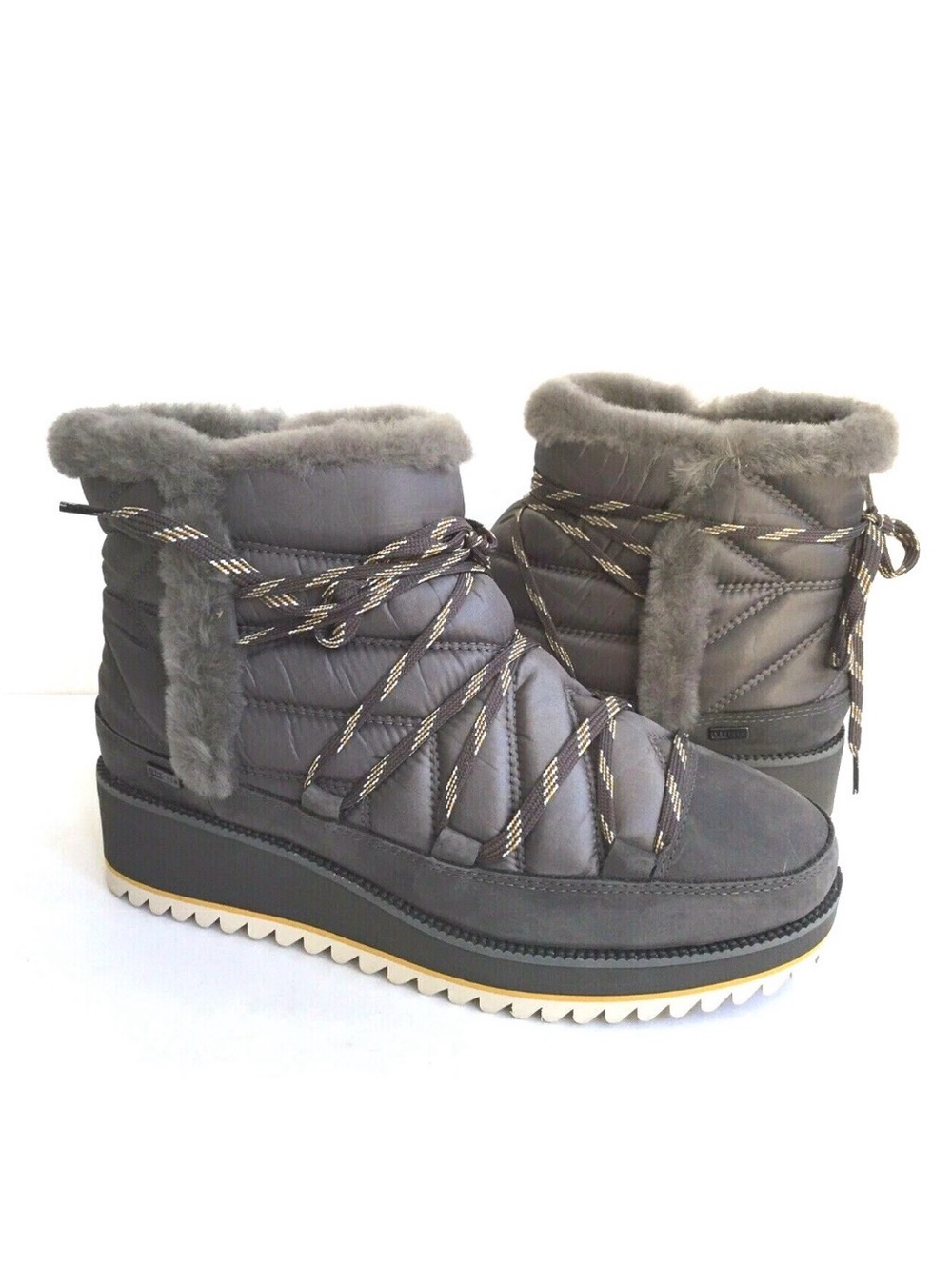 UGG CAYDEN CHARCOAL WATERPROOF ALL WEATHER WEDGE BOOT